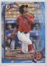 2022 Bowman Prospects Blue Pattern Border 55/125 Eduardo Lopez #BP-134 2l4