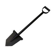 Swagier V2 Hardened Steel Metal Detecting Spade Heavy Duty Digging Tool