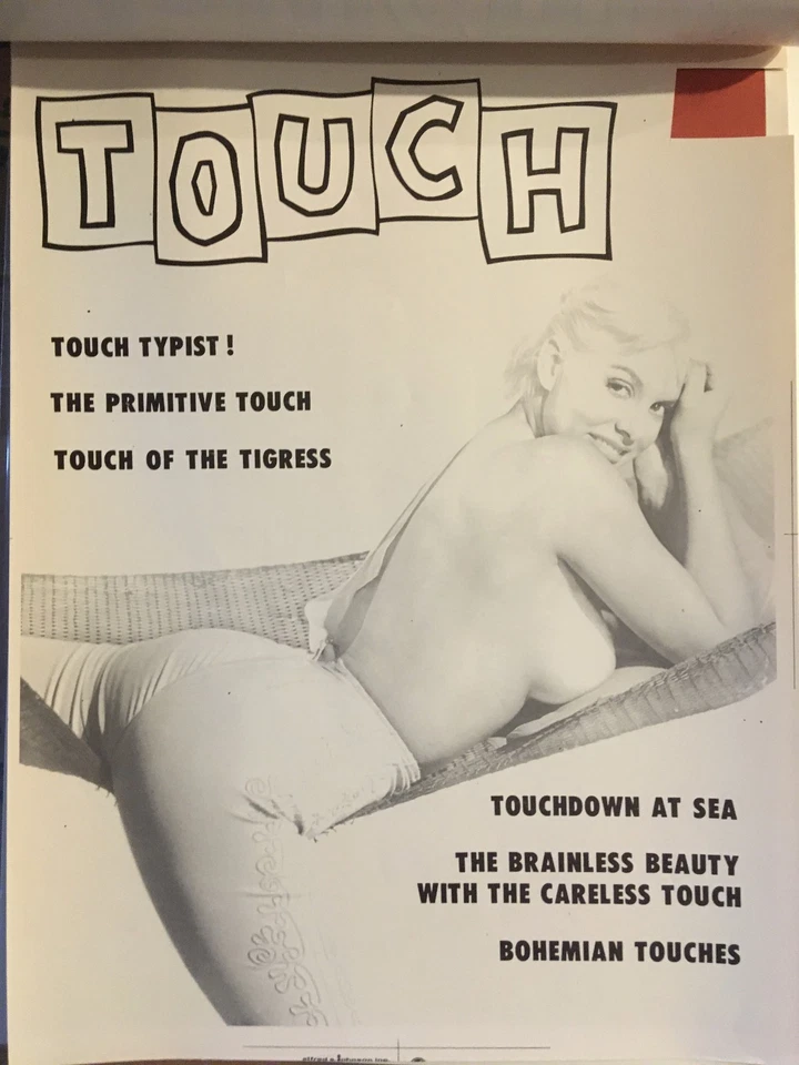 June Wilkinson Modern Man Magazine 1959 Touch #3 Printer's Proof Calendar Photo Foto 3 de 4