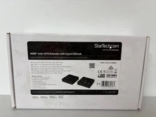 StarTech HDMI over Cat 5/Cat 6 Extender w/ 4-Port USB Hub (P/N: ST121USBHD)