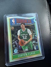 2025-26 Bowman Chrome Rookie of the Year Favorites Cooper Flagg Refractor RC