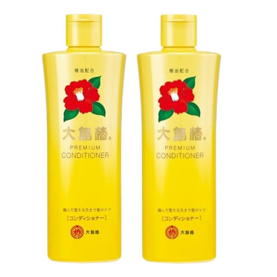 Oshima Tsubaki Premium Conditioner Camellia Oil Damage Care Moist Rich 300ml ×2