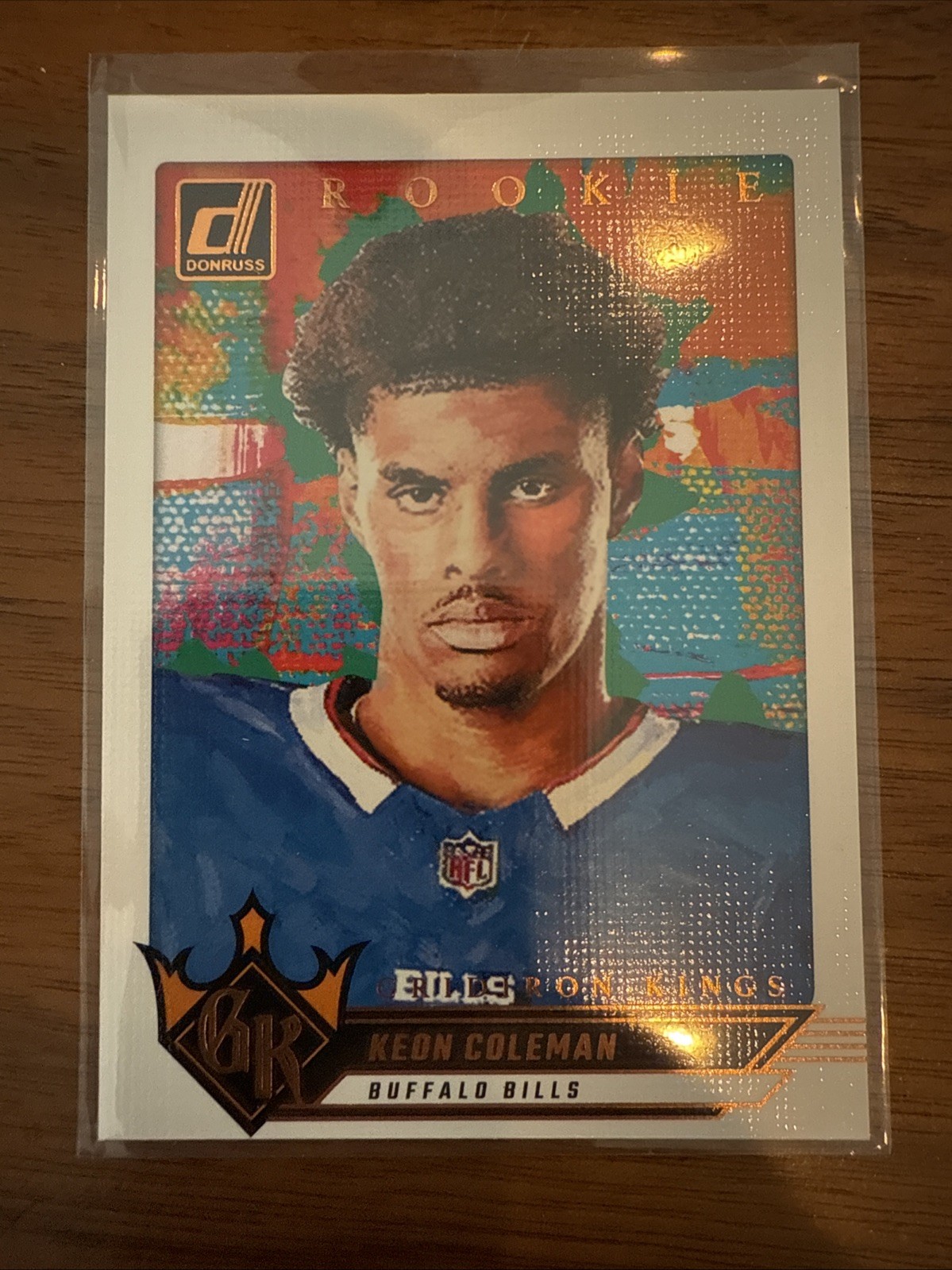 2024 Panini Donruss - Rookie Gridiron Kings Keon Coleman #13 (RC)