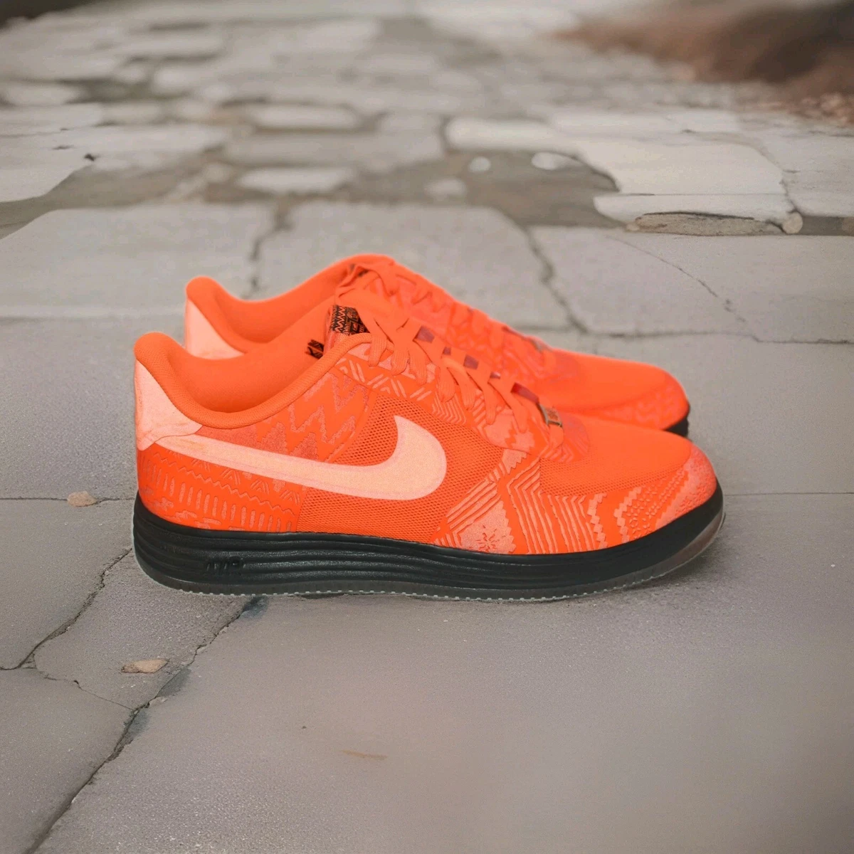 Nike Lunar Force 1 Fuse White Black | eBay