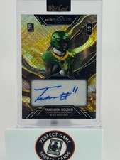 Traeshon Holden - 2025 Wild Card Metallix - WILD MARBLE Rookie Auto /3- COWBOYS