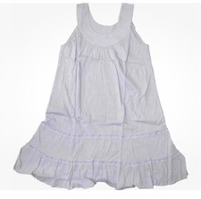 ANTHONY RICHARDS 1X Lavender Purple Midi Lounge House Dress Nightgown Cotton