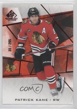 2021-22 Upper Deck SP Game Used Red Fragment 35/205 Patrick Kane #4 0tc2