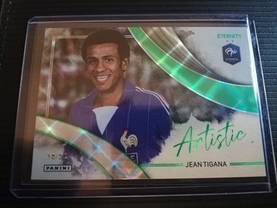 25-26 Panini Eternity Bleus Tigana /50 Green Artistic Équipe De France 