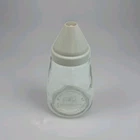Vintage Federal Housewares Nibot Corp Sugar Shaker Dispenser Glass Jar MCM 50's