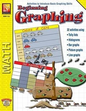 Beginning Graphing (Grade 1-3) | - Paperback, by Ellie Weiler - Very Good h