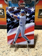 Ken Griffey Jr. 2020 Donruss Optic #SS5 Stars and Stripes •Ding On Back Mariners