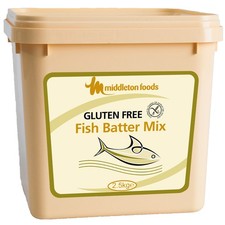 Middletons Gluten Free Fish Batter Mix | 2x2.5kg | Free Delivery