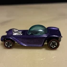 Hot Wheels Redlines 1968 Beatnik Bandit Metallic Purple White Interior