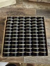 Nylon Ready Wound Bobbins Black Style G Size 69 Pack Of 72