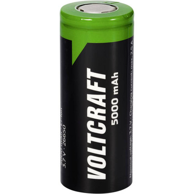 VOLTCRAFT VC-26650 Spezial-Akku 26650 Flat-Top Lithium 3.7 V 5000 mAh