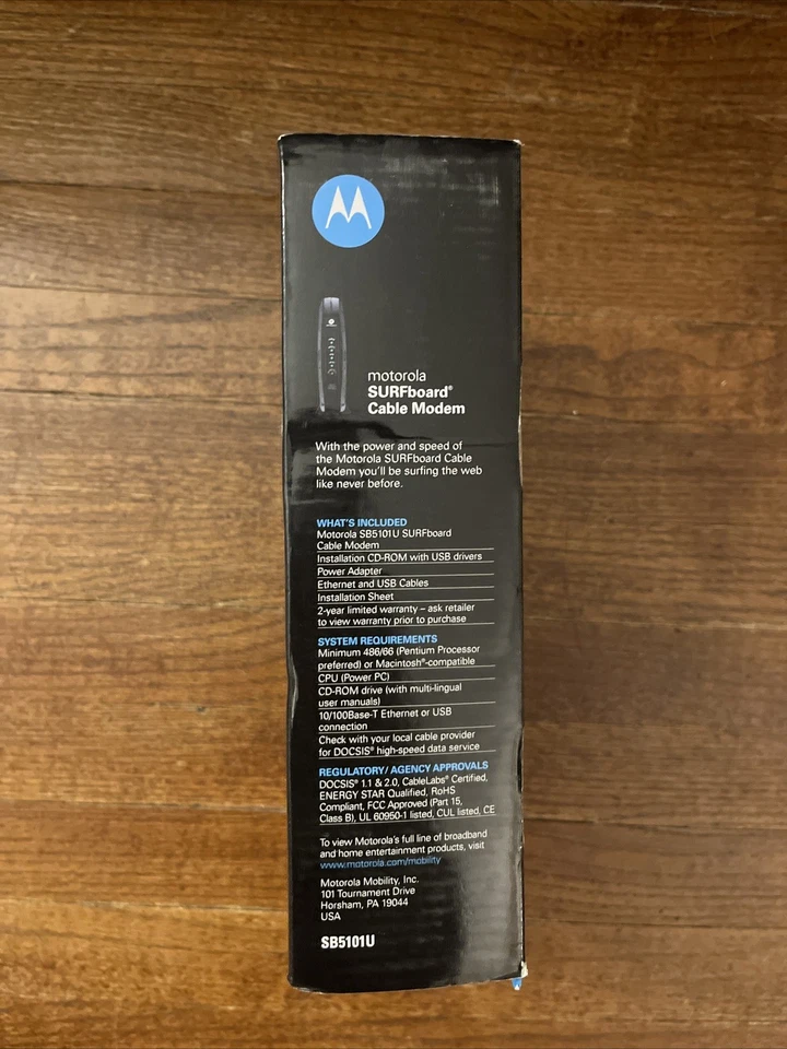 New SB5101U Motorola SURFboard Cable Modem High Speed Internet - Image 3 of 4