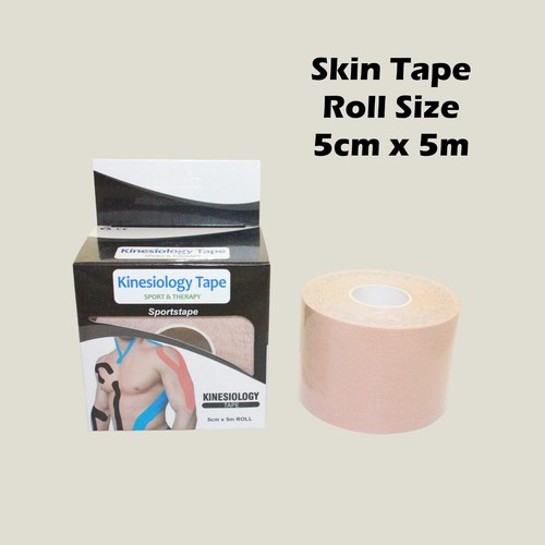 ✅2.5 and 5cm x 5m Kinesiology KT Tape ✅Muscle Strain Injury Support Physio Boobs - Picture 11 of 26