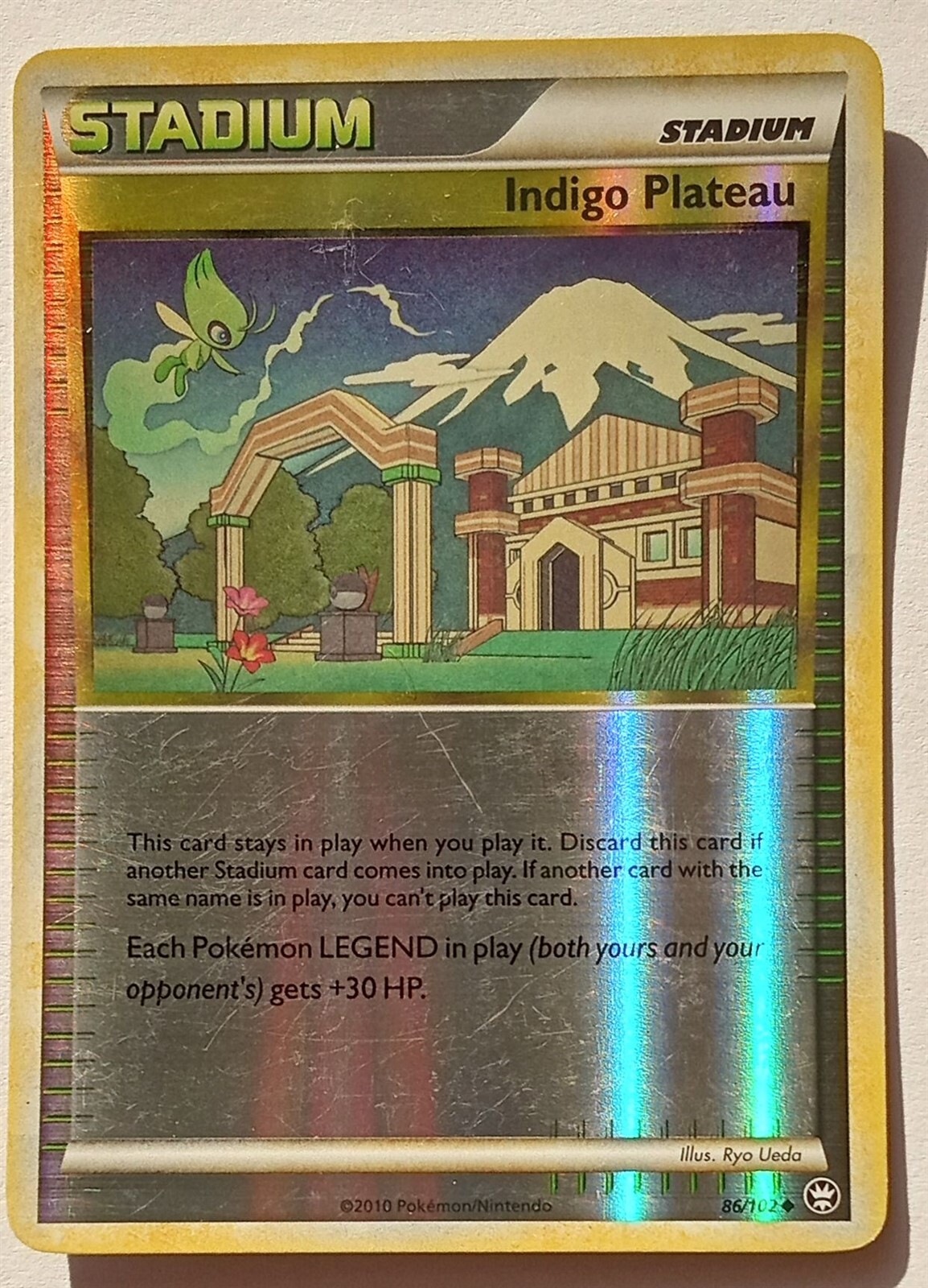 Pokemon - Indigo Plateau - Triumphant 86/102 - Reverse Holo - LP