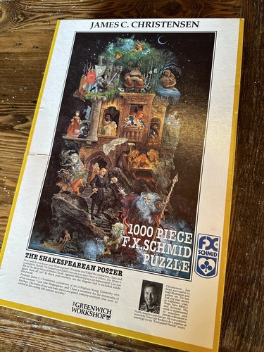 Rompecabezas "El póster de Shakespeare" 1000 piezas F. X. Schmid - Christensen - Imagen 5 de 5