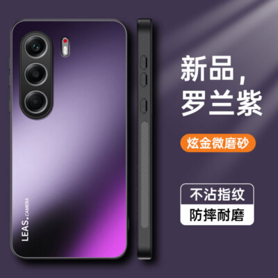For Tecno Camon 40 Pro, Acrylic Shockproof Hybrid Armor AG Matte Back Case Cover