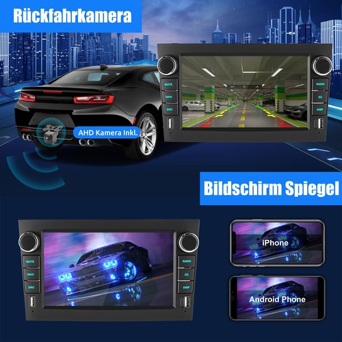 Android 14 Apple Carplay Für Opel Corsa C/D Zafira B Astra G H Autoradio GPS KAM - Bild 12 von 15