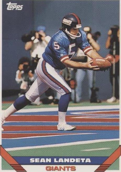 1993 Topps Sean Landeta #564 - 1 of 2