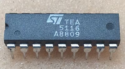 TEA5116  ST  TV-RGB-FBAS-Signalumschalter  DIP18  NOS  #B3