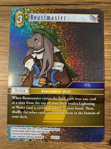Final Fantasy TCG Trading Card Game Opus 11 XI *FOIL* Singles Legend Hero Rare+ - Picture 76 of 135