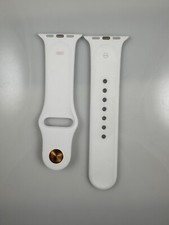 Original Apple watch sport Band 38mm 40mm 41MM yellow Gold Pin White from Demo