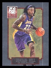 Jordan Hill 2013-14 Panini Elite #54 Basketball Card Los Angeles Lakers