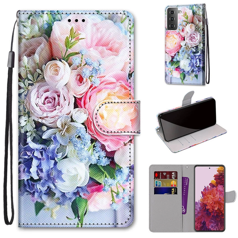 Case For Nokia 6.3 G20 G21 G11 G10 C01 Plus G60 Pattern Wallet Card Flip Cover - Image 4 of 4