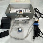 Kodak Easy Share Ls743 4.0 Megapixel Digital Camera w/ Charger Battery & Sd Card