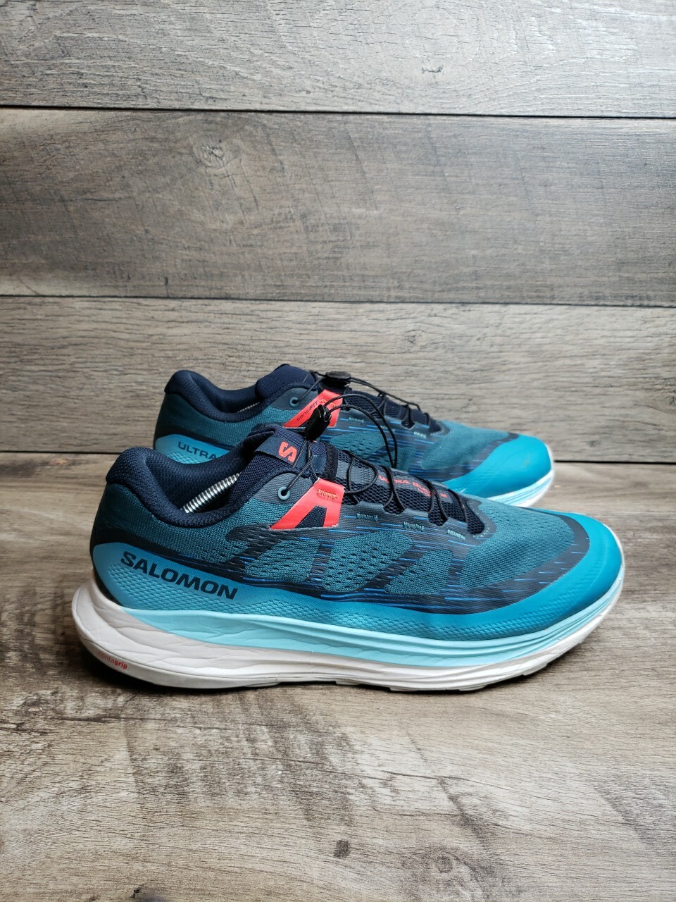 Salomon Ultra Glide 2 Scarpe Uomo 13 Blu Trail Running Escursione Larga 472163 34