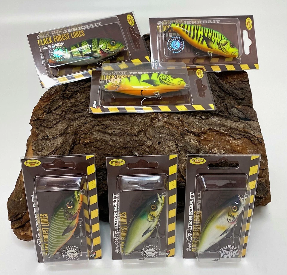 Hybrida Mini GT Jerkbait 85mm 26g Slow Sinking Jerk Hardbait Köder DA SALE - Bild 1 von 1
