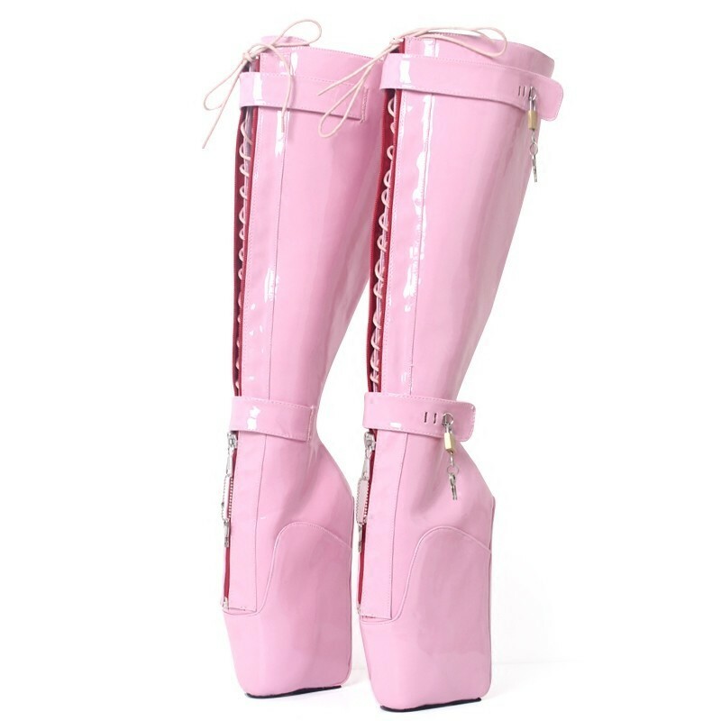 【Praying】Ballet Boots Pink Ballet Boots Pink