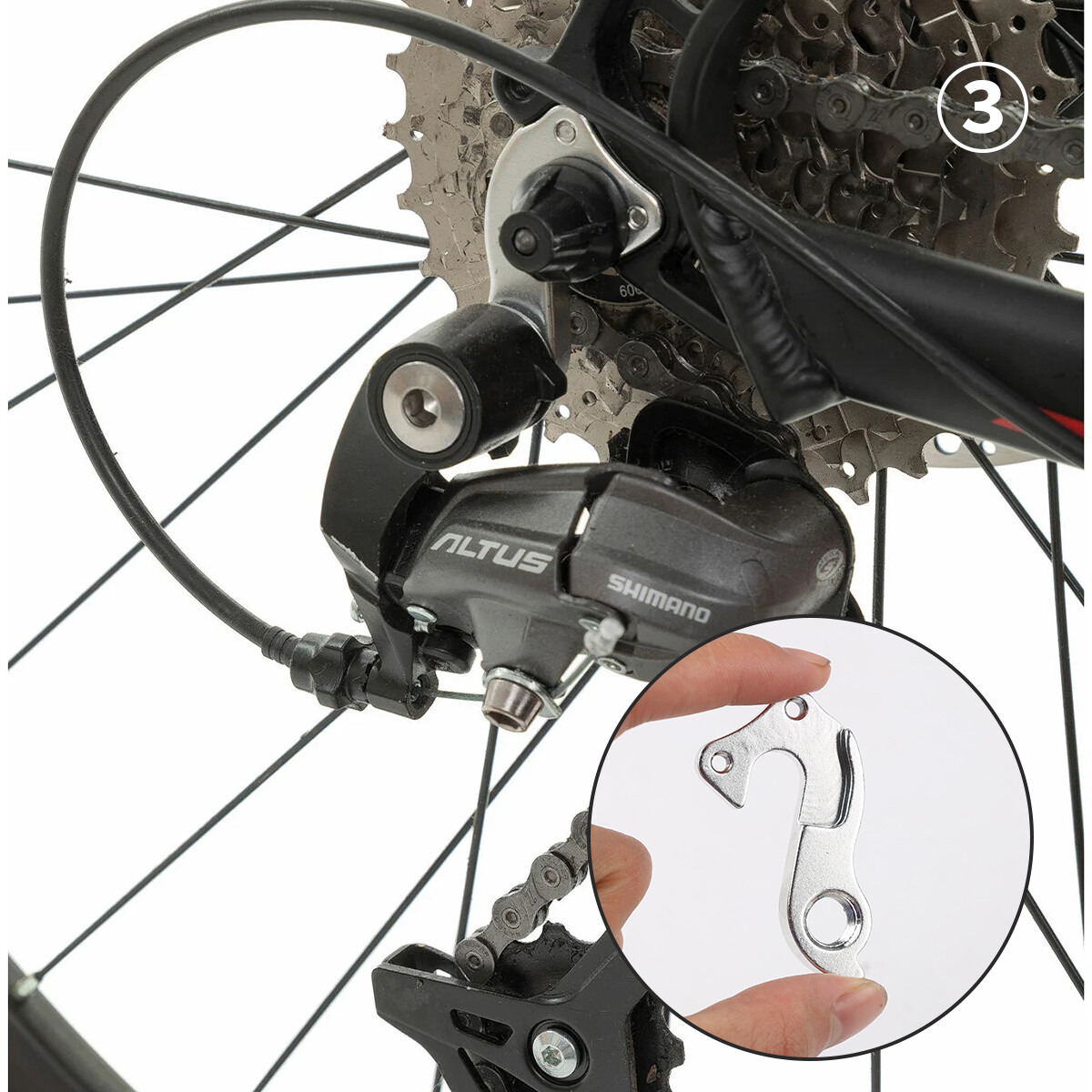 Bike Rear Derailleur Hanger Gear For Carrera-Vulcan-Vengeance-Kraken-Banshee - Main Image