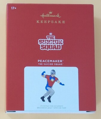 2021 Hallmark Keepsake. PEACEMAKER. DC THE SUICIDE SQUAD ORNAMENT IN BOX