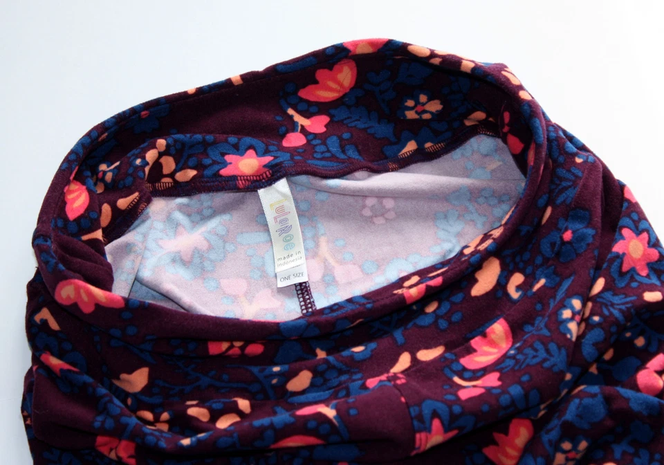 LuLaRoe Leggings Floral Design One Size Foto 3 de 4