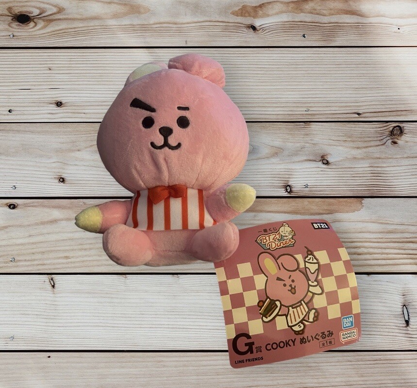 Line Friends x BT21 Japan 7” Cooky Plush BTS NWT | eBay