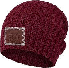 Love Your Melon Unisex Beanie, Burgundy, One Size