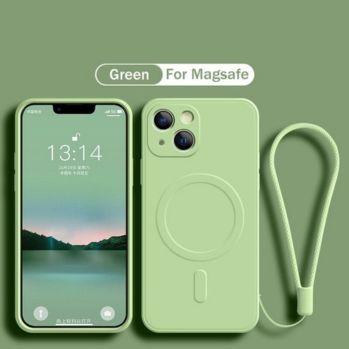 Magnetic Magsafe Silicone Case For iPhone 16 15 14 Pro Max 13 12 11 Phone Cover - Picture 17 of 23