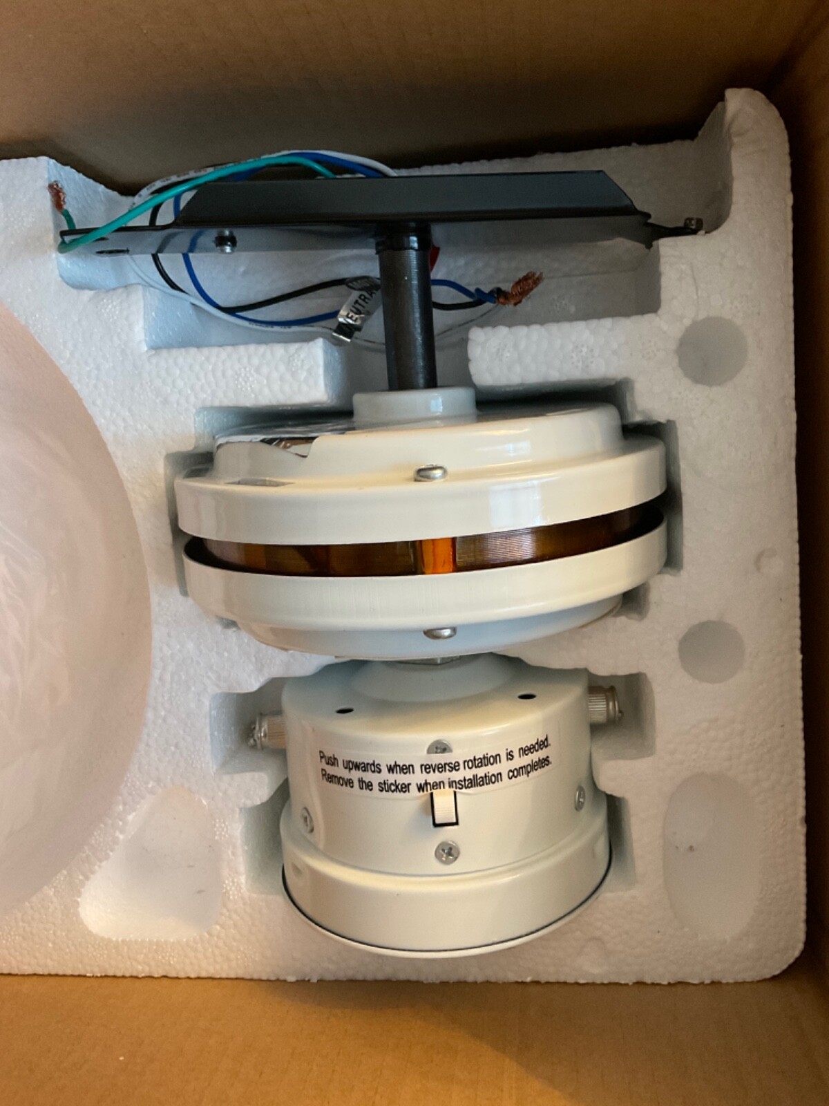 Replacement parts for Kennesaw 42 in. LED Indoor White Ceiling Fan eBay