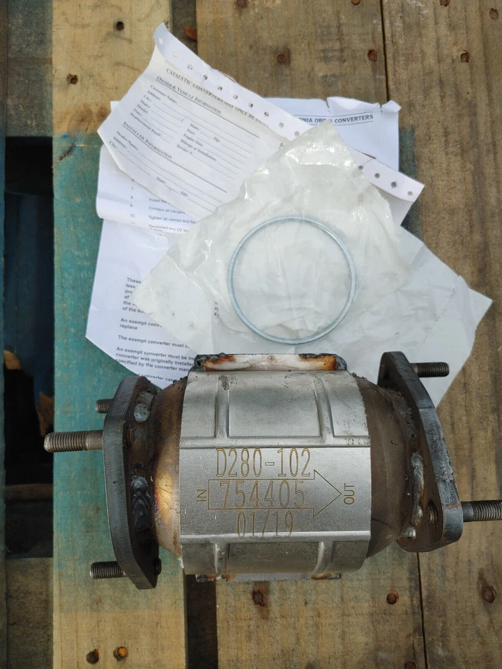 Convertidor catalítico-D-280-102 CATCO 754405 (GUA) Foto 2 de 4