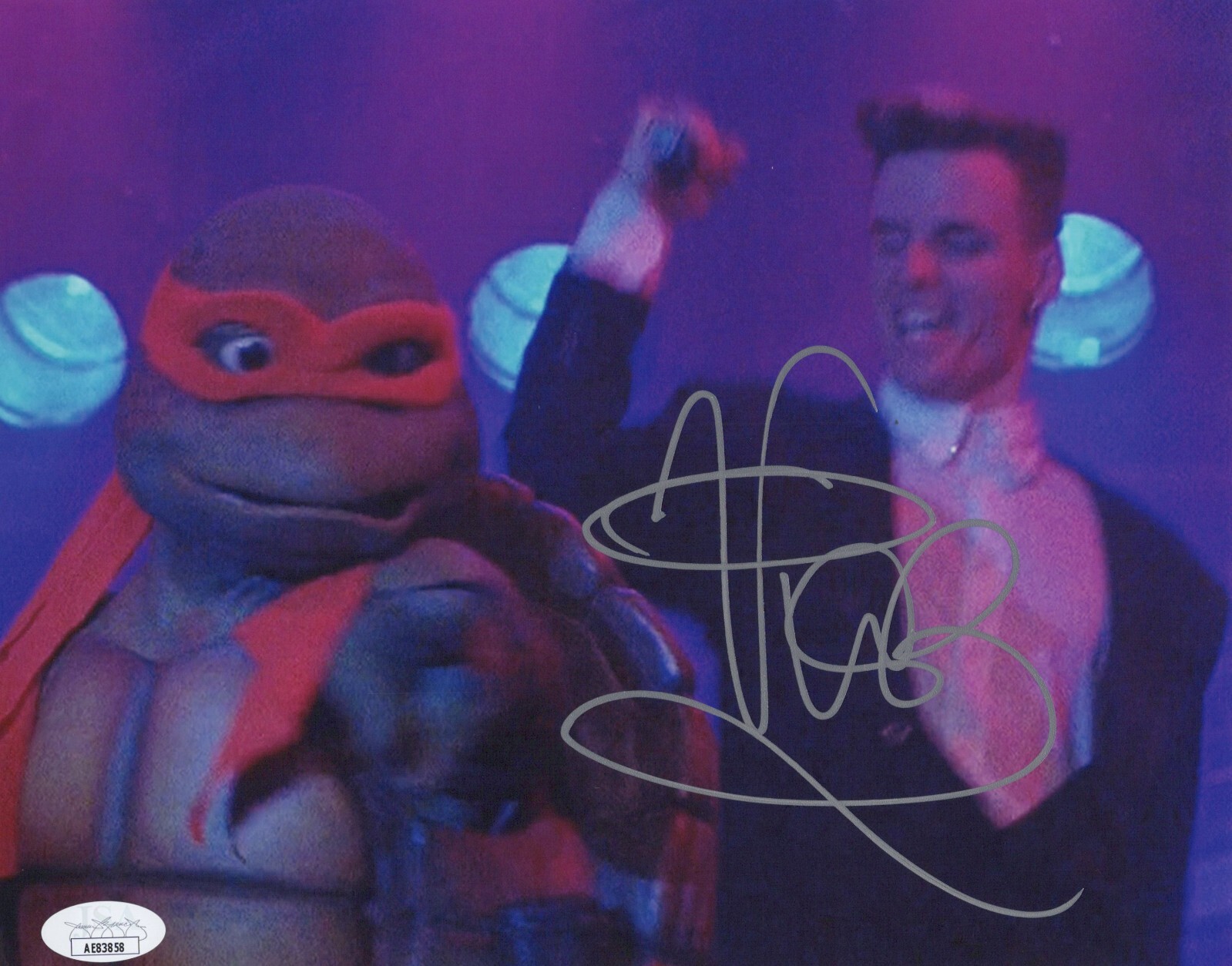 Vanilla Ice Autographed Signed TMNT- aka Rob Van Winkle 8x10 photo JSA COA 
