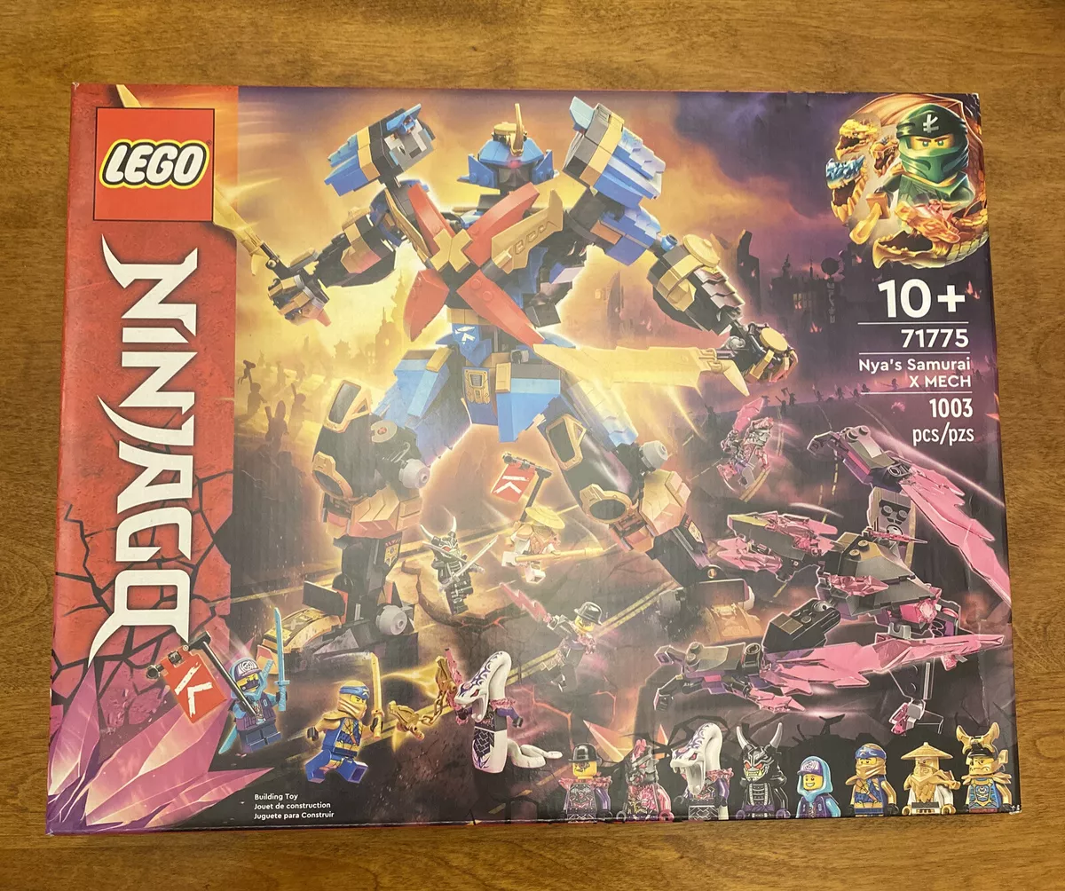 LEGO NINJAGO NYAS Samurai-X-Mech 1003 pcs. Set de construction briques  Jouets EUR 124,12 - PicClick FR