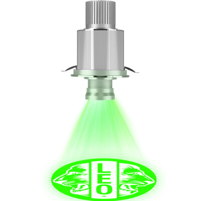 25W Floor/Ceiling LED Gobo Projector   Embedded Spotlight for Store Signs