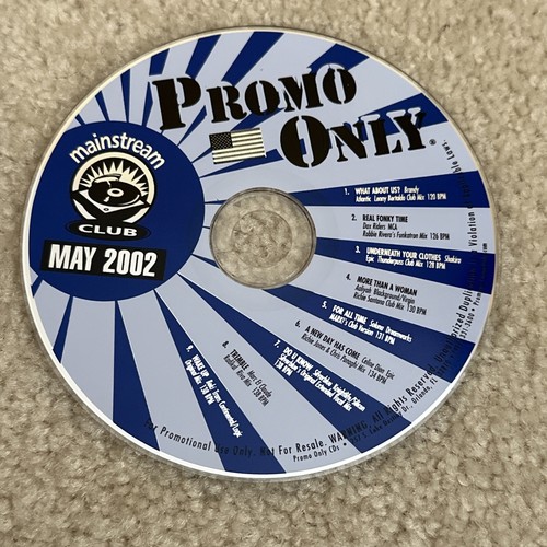 PROMO ONLY MAINSTREAM CLUB MAY 2002 DJ PROMO CD COMPILATION Shakira Celine Dion - Picture 4 of 4