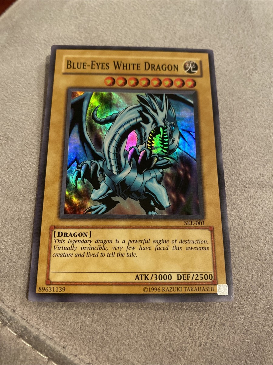 Yu-Gi-Oh! Blue-Eyes White Dragon - SKE-001, 89631139 ©1996