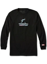 Primitive Marvel x Moebius Marvel Silver Surfer Long-Sleeve Shirt Size S Black