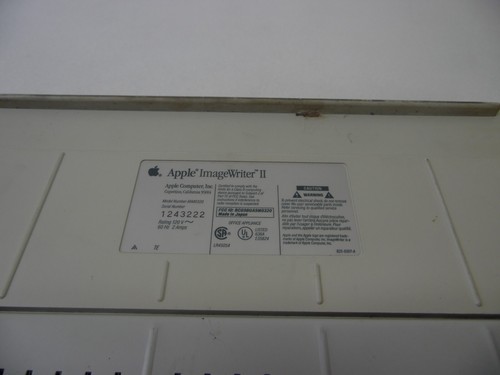 VINTAGE APPLE STYLEWRITER II COT MATRIX PRINTER UNABLE TO TEST - Picture 3 of 4